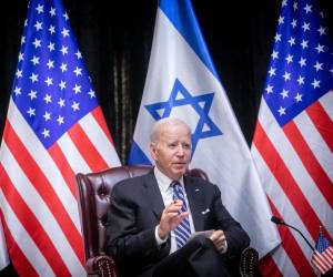 El presidente Joe Biden se encuentra en Israel.