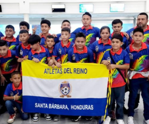 La Academia de fútbol, Atletas del Reino, viajó muy ilusionado hacia Estados Unidos para disputar algunos amistosos.