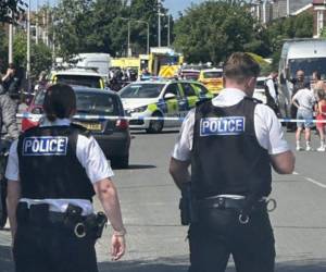 Las autoridades policiales llegaron al lugar tras un llamado al número de emergencia.