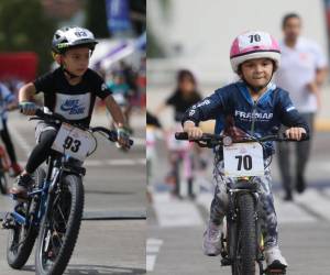 Luego de que terminara el turno de los chicos de la categoría de 0 a 4 años, la Vuelta Ciclística Infantil continuó con la carrera de la categoría de 5 a 6 años. Vea las mejores fotografías a continuación.