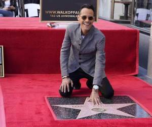 Marc Anthony recibió este importante reconocimiento a su exitosa trayectoria de más de 30 años en la industria musical.
