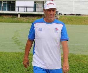 Pedro Troglio salió expulsado en el juego del Olimpia ante el Victoria en La Ceiba.