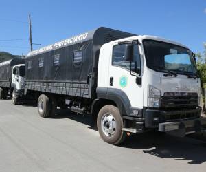 Camiones y volquetas compraron las autoridades del INP en un proceso de adquisición directa.