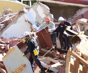 Se estima que entre siete y nueve personas estaban en el edificio al momento del colapso, incluyendo trabajadores.