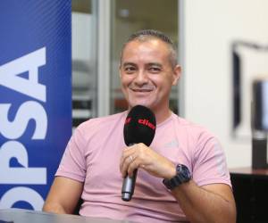 Melvin Matamoros, quien se retirará del arbitraje profesional este sábado en la final entre Marathón y Olimpia, estuvo en la sala de Redacción de Diario El Heraldo.