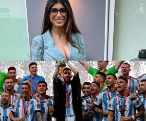 Mia Khalifa, famosa ex actriz del cine para adultos, está siendo noticias por un rumor que la relaciona sentimentalmente con un futbolista argentino que fue campeón del mundo en 2022.