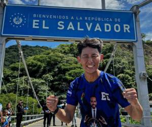 Shin Fujiyama en la frontera de Guatemala y El Salvador.