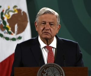 Presidente de México, Andrés Manuel López Obrador, en conferencia.