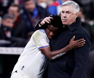 Ancelotti se solidarizo con Vini Jr tras no ganar el Balón de Oro.