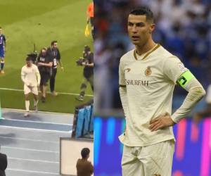 La polémica sucedió al finalizar el partido en el que el Al Hilal derrotó 2-0 al Al Nassr en un encuentro donde Ronaldo salió frustrado, ya que se alejan del primer lugar del campeonato.