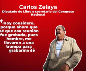 Carlos Zelaya, diputado y Secretario del Congreso Nacional, afirmó que asistió a la reunión con narcotraficantes que era coordinada por Ramón Matta Waldurraga. Sostuvo que a la reunión asistió sin el aval del expresidente Manuel Zelaya.