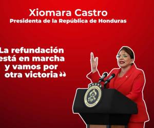 La presidenta Xiomara Castro aseguró que el trabajo de refundación que Libre comenzó está en marcha y buscarán una nueva victoria en las elecciones. Estas son las frases más contundentes de la mandataria durante la movilización convocada por su partido.