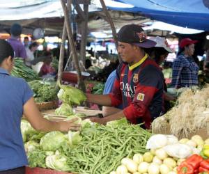 Los precios de los alimentos suben de manera constante.