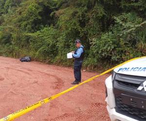 El cuerpo de la mujer fue descubierto en horas de la mañana.