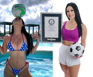 ¡Más de 62 mil toques! La hermosa Raquel Freestyle marco su nombre en el Libro Guinness de los récords tras permanecer más de 10 horas sin dejar caer el balón al suelo.