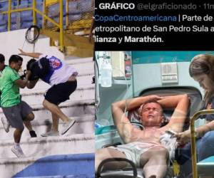 Los medios salvadoreños reprocharon el zafarrancho y sacan a la luz otras lamentables imágenes de la bronca entre barristas del Marathón y Alianza. Aquí te lo contamos