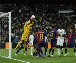 Desarrollo del partido en el Santiago Bernabéu.