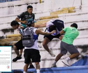 Alianza condena incidente de barras ocurrido en el partido ante Marathón por Copa Centroamericana