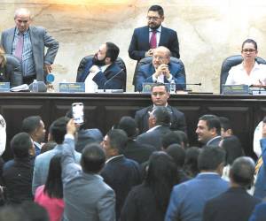 De manera sorpresiva, el dictamen fue leído en el Congreso Nacional.