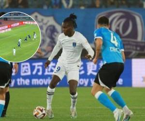 Rubilio anotó su segundo gol al hilo en la Superliga China.