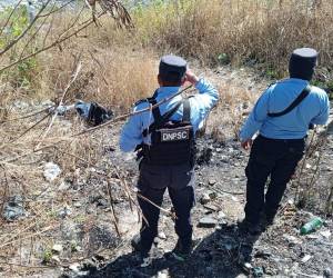 Entre zacatera hallan cadáver de un adulto mayor en colonia Cerro Grande