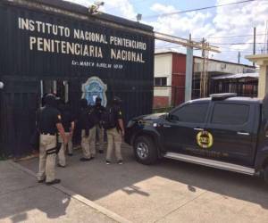 Entrada a la Penitenciaría Nacional de Támara.