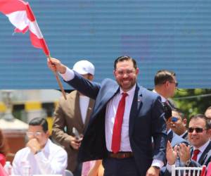 Jorge Cálix fue juramentado por el Partido Liberal este martes 16 de julio.