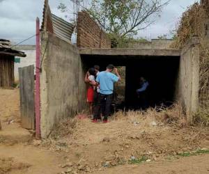 Dentro de una casa abandonada ubicada en la colonia San Francisco de Danlí fueron encontrados los cuerpos de la pareja.