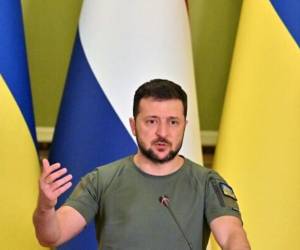 El presidente ucraniano, Volodimir Zelenski, regresó este lunes a Kiev tras una gira por varios países europeos.