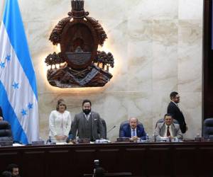 A las 7:30 de la noche arrancó la sesión del Congreso Nacional.