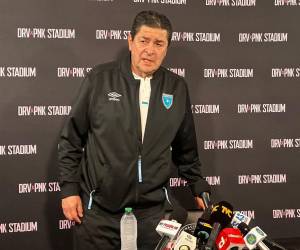 Luis Fernando Tena, DT de Guatemala, previo al amistoso con Honduras: Vuelven a ser favoritos