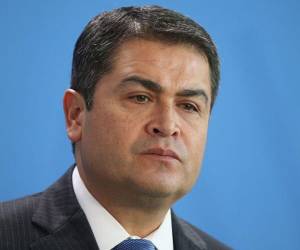 El expresidente de Honduras, Juan Orlando Hernández, se encuentra en audiencia.