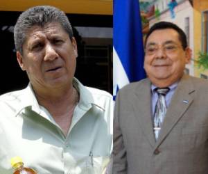 Los exdiputados hondureños Miguel Ángel Gámez y Freddy Espinoza.