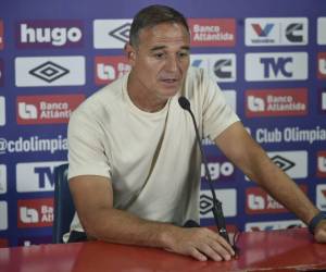 El director técnico del Motagua no se escondió, atendió a los medios de prensa y detalló que el equipo tendrá que levantarse ante la adversidad de esta derrota.