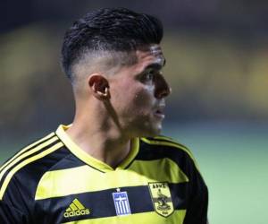 Luis Palma ha marcado ocho goles en 21 partidos con el Aris Salónica.