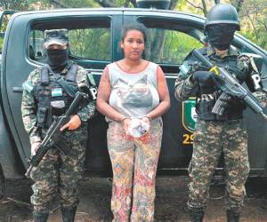 La última capturada fue la hondureña Ciria Griceli Figueroa Hernández, pedida en extradición por El Salvador por delito de extorsión.