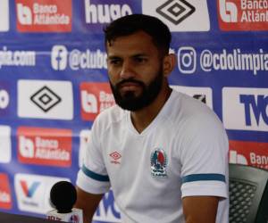 Jorge Álvarez atendió a los medios de comunicación en el CAR del Olimpia.