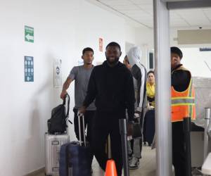 Los legionarios hondureños llegaron desde tempranas horas de la mañana para iniciar sus entrenamientos en Honduras y estar listos para encarar a México