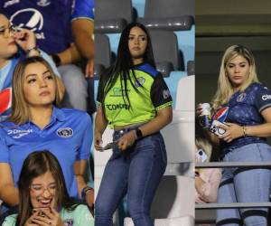 El estadio ‘Chelato’ Uclés se ha convertido en un escenario deslumbrante donde la belleza y la pasión se unen para engalanar el emocionante enfrentamiento entre Olancho FC y Motagua. Estas son las bellas aficionadas que el lente de EL HERALDO captó minutos antes de iniciar el partido.