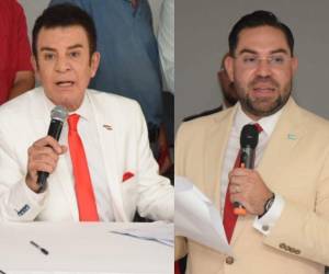 Salvador Nasralla y Jorge Cálix se integraron semanas atrás al Partido Liberal.