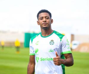 Antony “Choco” Lozano ya entrena con su nuevo equipo, Santos Laguna.