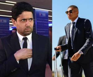 La relación entre Nasser Al-Khelaifi y Mbappé se rompió tras la salida del delantero francés.