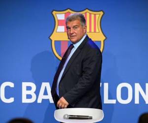 Laporta se dijo muy contento con el equipo que están conformando y no descarta más fichajes.