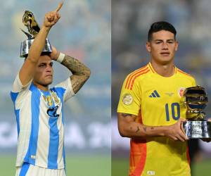 Argentinos y colombianos dominan la lista de los mejores jugadores en el partido de la gran final y partido por el tercer lugar de la Copa América.