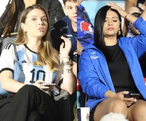 Las chicas que engalanaron la previa del partido entre Motagua vs Herediano en la ida de los cuartos de final de la Copa Centroamericana.