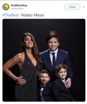 Mateo Messi protagoniza los mejores memes tras la entrega The Best 2019