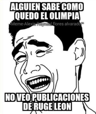 Memes de la derrota de Olimpia ante Motagua