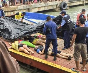 El accidente ocurrió el domingo en el Caribe nicaragüense cuando naufragó una embarcación turística, la mayoría de cuyos 34 pasajeros eran costarricenses.