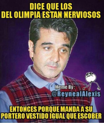 Memes del clásico Olimpia-Motagua