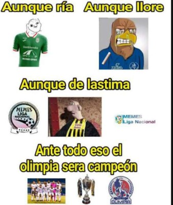 Motagua protagoniza los crueles memes tras el triunfo de Olimpia ante Lobos UPNFM